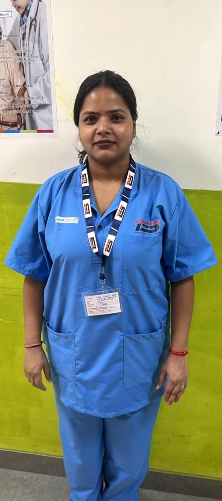 TMS healthcare facility staff member